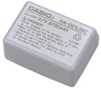 

Аккумулятор Casio HA-D21LBAT-A увеличенной емкости (3.700 mAh, 3.7V) для IT-800, IT-G500, HA-D21LBAT-A