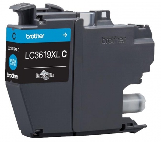 

Картридж Brother LC3619XLC для MFCJ3530/3930 голубой (1500стр), LC3619XLC
