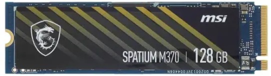 

Накопитель SSD M.2 2280 MSI SPATIUM M370 NVMe M.2 M370 NVME M.2 128GB 128GB PCIe Gen3x4 NVMe 1.3 1800/560MB/s IOPS 102K/130K MTBF 1.5M 75 TBW, SPATIUM M370 NVMe M.2