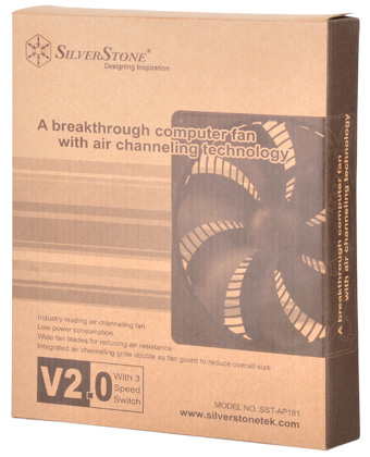 

Вентилятор для корпуса SilverStone SST-AP181 180x180x32mm, 600-1200rpm, 52.4-100.27 CFM, 15.9-30dBA, 3-pin, SST-AP181