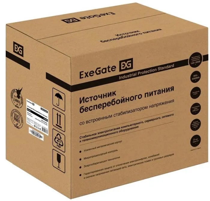 Exegate SineTower SZ-5000.LCD.AVR.2SH.1C13.T.RJ.USB