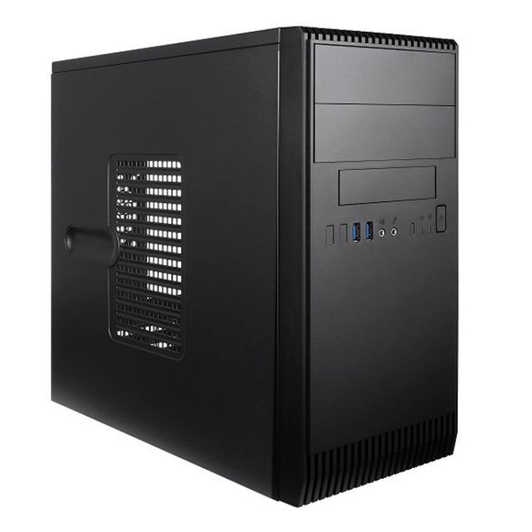 

Корпус mATX InWin ENR064 6190353 черный, БП 600W, 2*USB 3.0, audio, ENR064