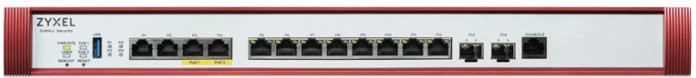 

Межсетевой экран ZYXEL USG FLEX 700H Rack, 2xSFP+ (LAN/WAN), 2xRJ-45: 1/2.5/5/10G PoE+ (LAN/WAN), 2xRJ-45: 1/2.5G (LAN/WAN), 8xRJ-45: 1G (LAN/WAN), 1x, USG FLEX 700H