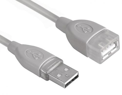 

Кабель интерфейсный USB 2.0 удлинитель HAMA AM/AF, AM/AF