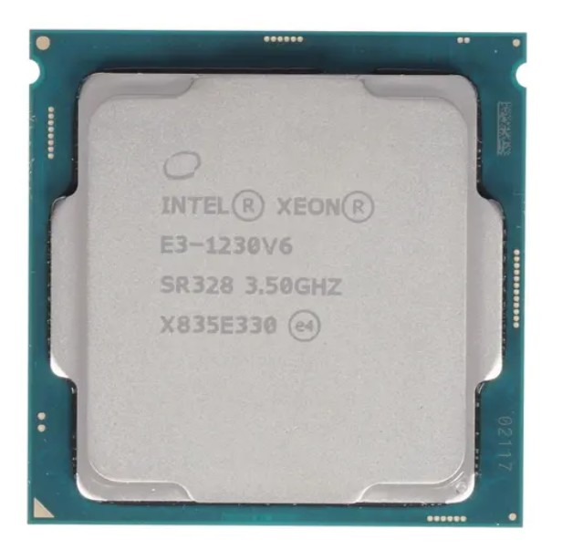 Процессор Intel Xeon E3-1230v6 CM8067702870650 Quad Core 3.5-3.9GHz Kaby Lake (LGA1151, L3 8MB, QPI 8 GT/s, 72W, 14 nm) Tray процессор intel xeon e3 1225 v3 3 2 3 6 ghz 4 core 8mb lga1150 e3 1225v3