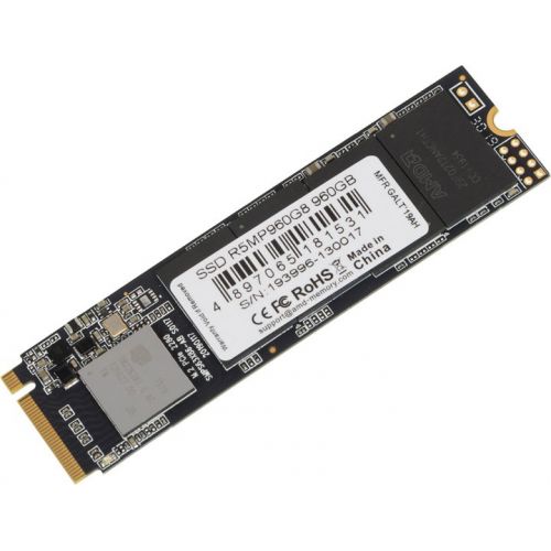 

Накопитель SSD M.2 2280 AMD R5MP960G8 960GB PCI-E x4 NVMe 3D TLC 2100/1900MB/s IOPS 248K/233K, R5MP960G8