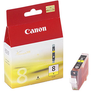 

Картридж Canon CLI-8Y 0623B024 для PIXMA MP800/MP500/iP6600D/iP5200/iP5200R/iP4200/MP830/MP520, CLI-8Y