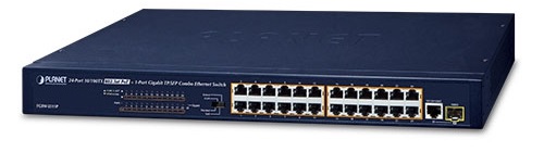 

Коммутатор Planet FGSW-2511P 24-портовый 10/100BASE-TX 802.3at PoE + 1-порт Gigabit TP/SFP Combo, FGSW-2511P