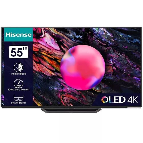 

Телевизор Hisense 55A85K OLED, черный, 4K Ultra HD, 120Hz, DVB-T, DVB-T2, DVB-C, DVB-S, DVB-S2, USB, WiFi, Smart TV, 55A85K