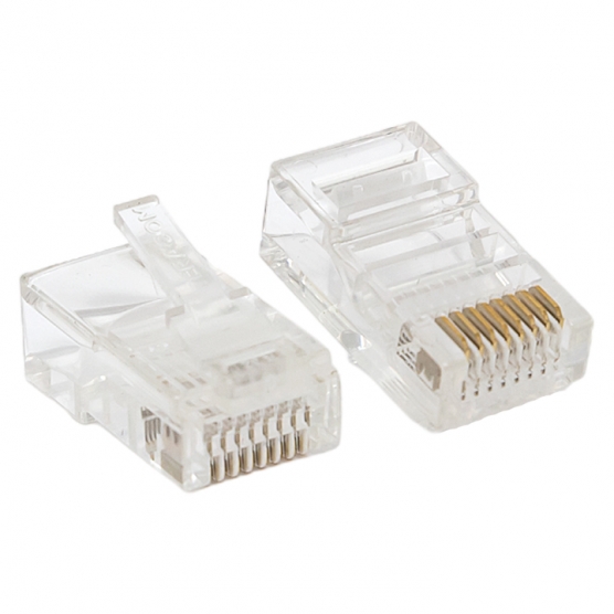 

Коннектор EKF TRC-PLUG-5EUTP-50 RJ-45 TERACOM неэкран. 8P8C Cat.5E универс. (упак.50шт), TRC-PLUG-5EUTP-50