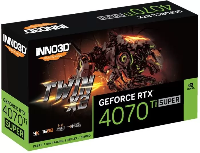 Inno3D GeForce RTX 4070 Ti SUPER TWIN X2