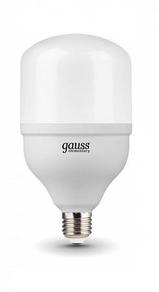 

Лампа светодиодная Gauss 63233 Elementary LED T100 E27 32W 2700lm 180-240V 6500K, 63233