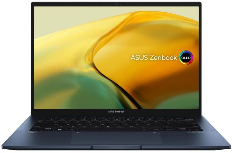 

Ноутбук ASUS Zenbook UX3402VA-KM749 90NB10G1-M015S0 i7 13700H/16GB/1TB SSD/14" 2.8K OLED/WiFi/BT/Bag/noOS/blue, Zenbook UX3402VA-KM749