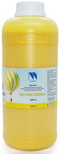 Чернила NVP NV-INK1000YEco экосольвентные Yellow для аппаратов MIMAKI JV2/JV22/JV2/JV4/ROLAND RS640/