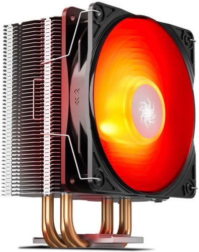 Кулер Deepcool GAMMAXX 400 V2 RED LGA1700/1200/115x/AM5/AM4 (120mm fan, 500-1650rpm, 64.5CFM, 27.8dB