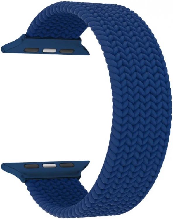 Ремешок на руку Lyambda STEROPA DSN-11-44-BL плетеный нейлоновый для Apple Watch 42/44 mm blue