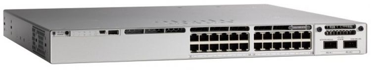 Коммутатор Cisco C9200-24T-A Catalyst 9200 24-port data only, Network Advantage - фото 1