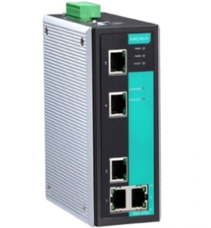 

Коммутатор управляемый MOXA EDS-405A-T 5x10/100BaseTx ports, EDS-405A-T