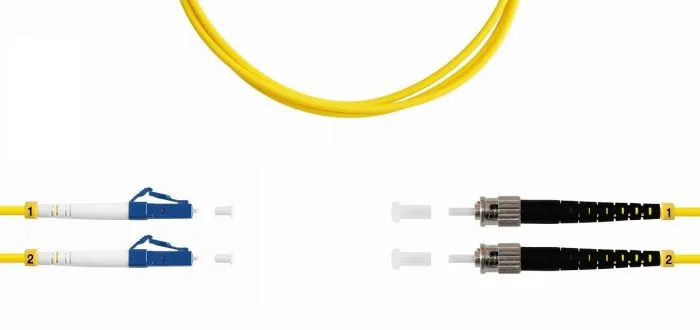 TELCORD ШОС-2x3.0-2LC/U-2ST/U-SM-30м-LSZH-YL