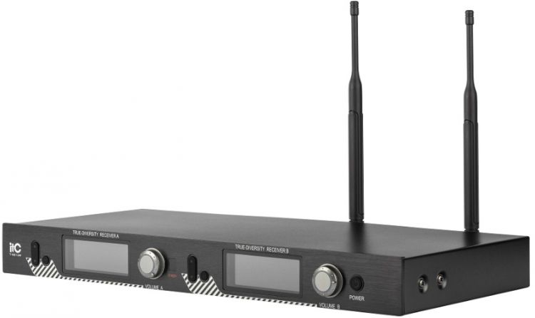 

Радиосистема ITC T-521UH UHF двухканальная радиосистема с двумя ручными микрофонами. LCD дисплей. True Diversity. Частотный диапазон 470-510 MHz., T-521UH