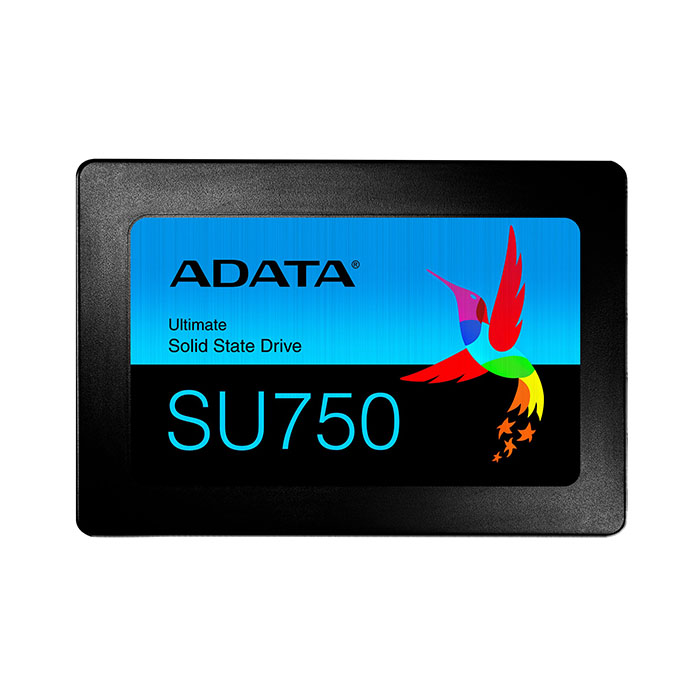 Накопитель SSD 2.5'' ADATA ASU750SS-1TT-C 1TB Ultimate SU750 SATA-III 3D TLC 550/520MB/s IOPS 65K/75K MTBF 2M 7mm