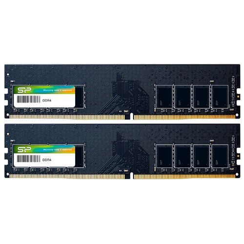 Модуль памяти DDR4 16GB (2*8GB) Silicon Power SP016GXLZU320B2A Xpower AirCool PC4-25600 3200MHz CL16