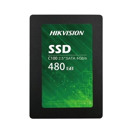 Накопитель SSD 2.5'' HIKVISION HS-SSD-C100/480G C100 480GB SATA 6Gb/s TLC 520/400MB/s IOPS 50K/30K MTBF 2M 7mm optibay 12 7mm sata