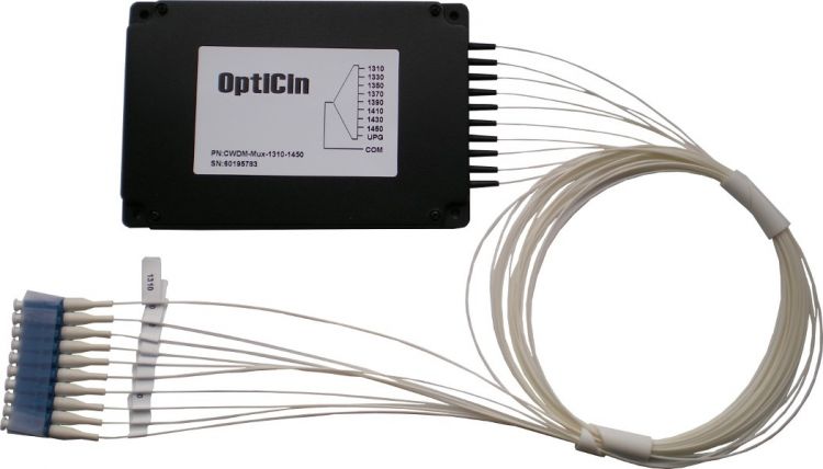 

Мультиплексор Optiset CWDM-Mux-1310-1450 CWDM, 1310 - 1450нм, CWDM-Mux-1310-1450