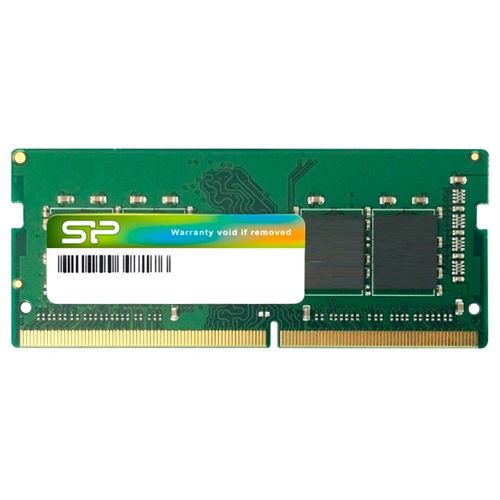 Модуль памяти SODIMM DDR4 8GB Silicon Power SP008GBSFU266B02 PC4-21300 2666MHz CL19 1Gx8 SR 1.2V - фото 1