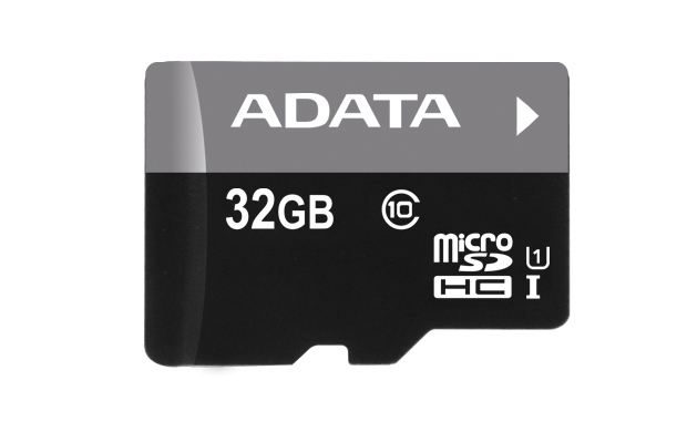 

Карта памяти MicroSDHC 32GB ADATA AUSDH32GUICL10-RA1 Class 10 UHS-I (SD адаптер), AUSDH32GUICL10-RA1