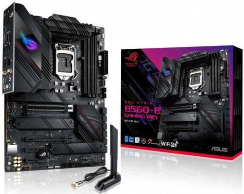 Материнская плата ATX ASUS ROG STRIX B560-E GAMING WIFI (LGA1200, B560, 4*DDR4(5333), 6*SATA 6G, 3*M