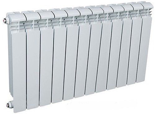 Радиатор отопления алюминиевый Rifar Alum 500 х12 RAL50012 - фото 1