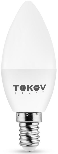 

Лампа светодиодная TOKOV ELECTRIC TKL-C37-E14-9-4K 9Вт С37 4000К Е14 176-264В, TKL-C37-E14-9-4K