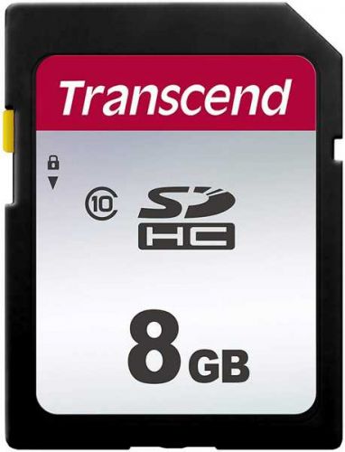 

Карта памяти 8GB Transcend TS8GSDC300S, TS8GSDC300S