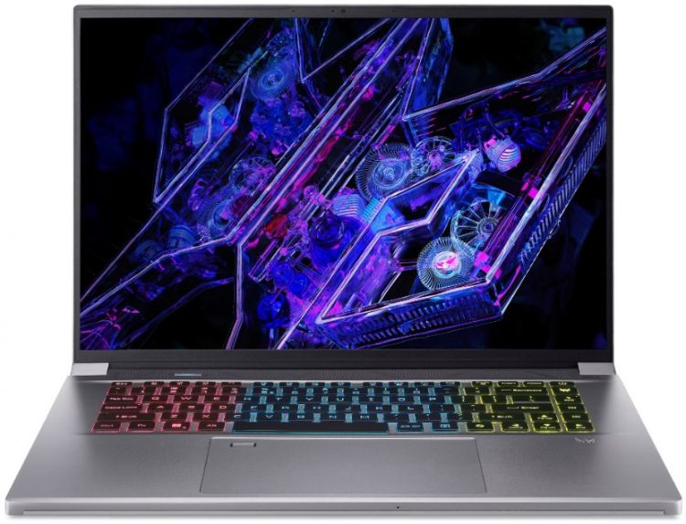 

Ноутбук Acer Predator Triton PTN16-51-936A NH.QPPCD.002 U9-185H/32GB/2TB SSD/GeForce RTX 4070 8GB/16" 3.2K IPS/WiFi/BT/cam/Win11Home/silver, Predator Triton PTN16-51-936A