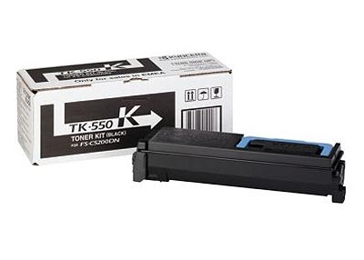 

Тонер-картридж Kyocera TK-550K 1T02HM0EU0 для FS-C5200DN Black 7000 стр, TK-550K