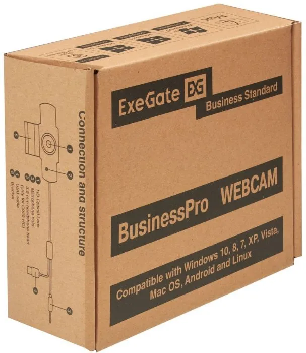 Exegate BusinessPro C922 2K Tripod