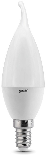 

Лампа светодиодная Gauss 104201205 LED Filament Свеча на ветру OPAL E14 5W 450lm 4100К, 104201205