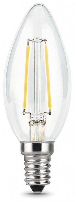 

Лампа светодиодная Gauss 103801207 LED Filament Свеча E14 7W 580lm 4100К, 103801207