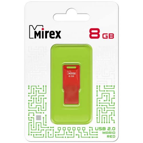 

Накопитель USB 2.0 8GB Mirex MARIO, MARIO