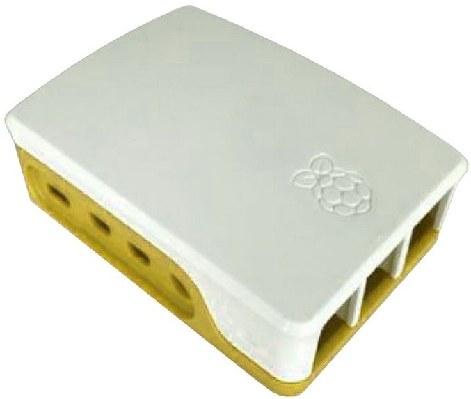 

Корпус ACD RA600 White+Yellow ABS Case for Raspberry 4B, RA600