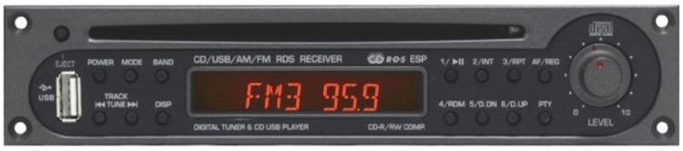 Модуль JDM CDR-100RDSU встраиваемый CD-MP3-плейера + USB и цифрового AM/FM-тюнера с памятью, с функцией RDS