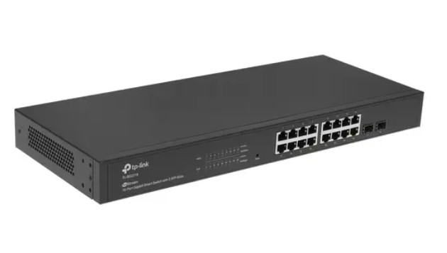 Коммутатор управляемый TP-LINK SG2218 16x10/100/1000 Мбит/с, 2xSFP Gb, Smart