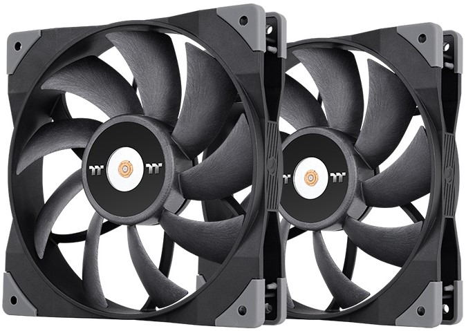 

Вентилятор для корпуса Thermaltake TOUGHFAN 14 CL-F085-PL14BL-A 140x140x25mm, 500-2000rpm, 119.1 CFM, 25.2-33.2dBA, 4-pin PWM (2-pack), TOUGHFAN 14