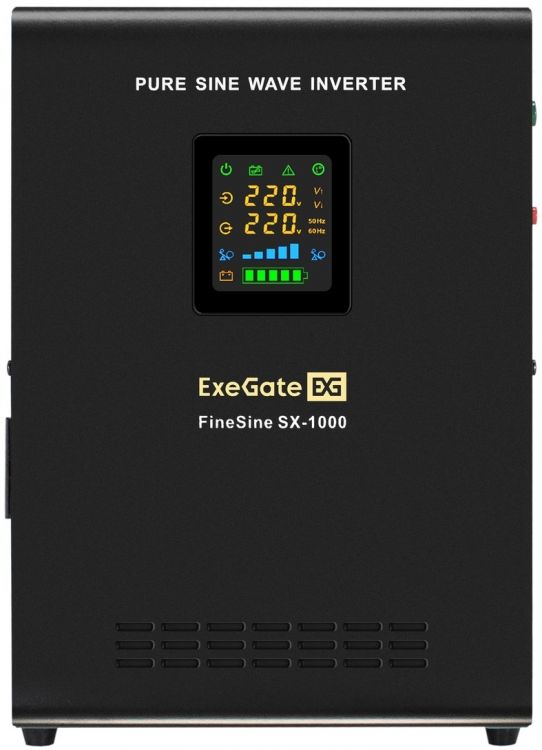 

Комплект Exegate FineSine SX-1000.LCD.AVR.2SH EX296561RUS ИБП EX295997RUS + батарея 200Aч EX282991RUS 1шт (инвертор, синус, для котла, настенный) 1000, FineSine SX-1000.LCD.AVR.2SH