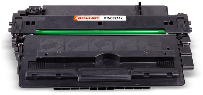 Картридж Print-Rite PR-CF214X CF214X черный (17500стр.) для HP LJ 700/M712