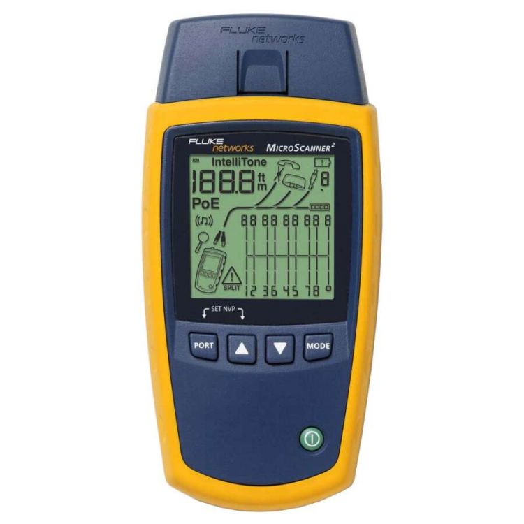 

Кабельный тестер Fluke MS2-100 MicroScanner2 Cable Verifier (2772449), MS2-100