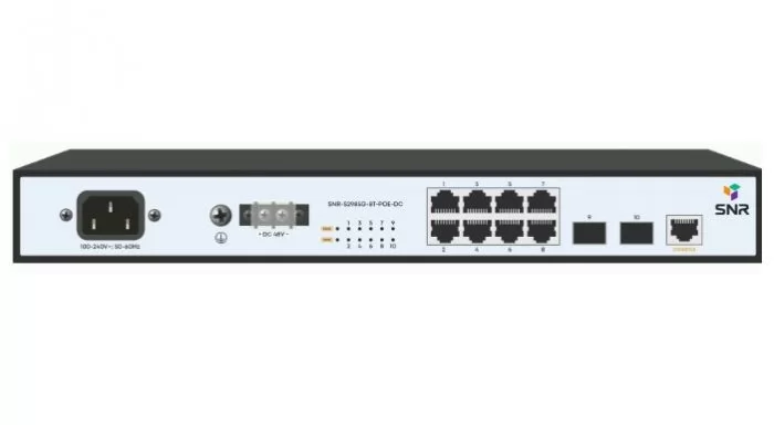 SNR SNR-S2985G-8T-POE-DC