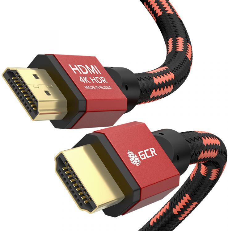 

Кабель интерфейсный Greenconnect GCR-54506 PROF 1.0m HDMI 2.0, BICOLOR ECO Soft капрон, AL корпус красный, HDR 4:2:2, Ultra HD, 4K 60 fps 60Hz/5K*30Hz, GCR-54506