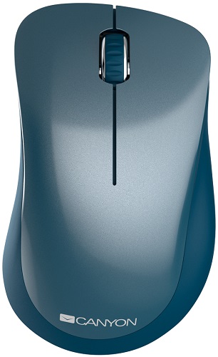 

Мышь Wireless Canyon MW-11 CNE-CMSW11BL 2.4 GHz, 3 кн., DPI 1200, 2*AAA, MW-11